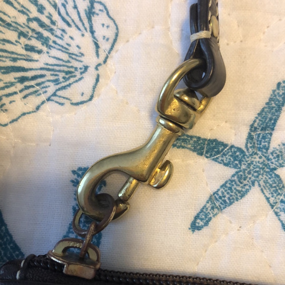 Patchwork Coach Wristlet - image 3